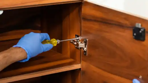Cupboard hinge installation (upto 2)