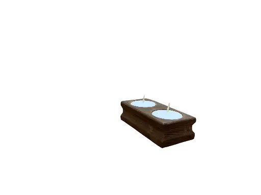 [tlite-holder-double-01] Tealight Holder [Double]